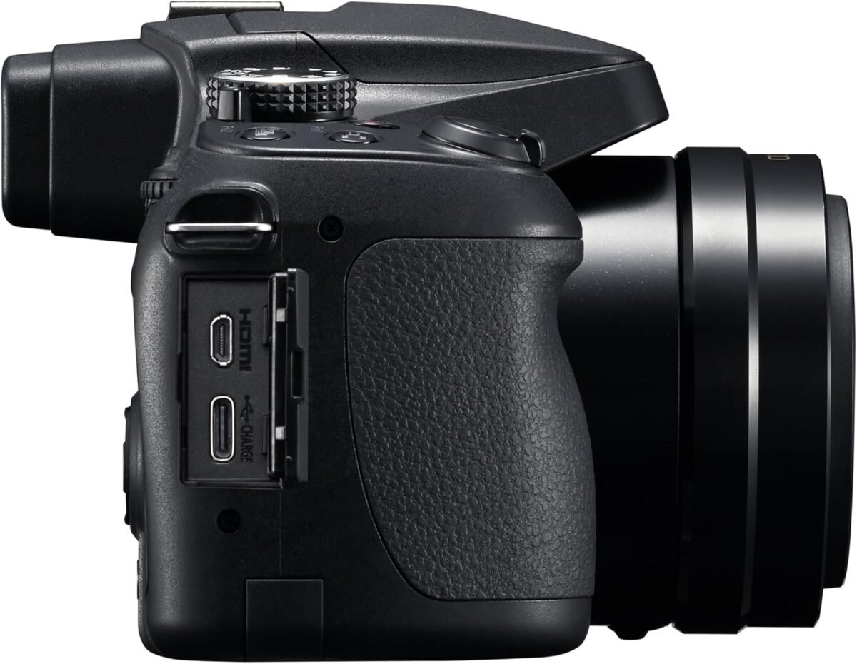 Panasonic LUMIX FZ80D Compact Camera with 20-1200mm Zoom Lens, Point and Shoot Digital Camera with 4K Video/Photo Recording and Power Optical Image Stabilizer - DC-FZ80D - Image 4