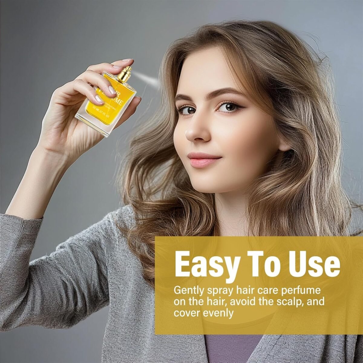 Hair Perfume, Pheromone Perfume for Women, Essential Oil Perfu-me for Hair, Per-fume Oil Extract to Ha-ir Care, Lasting Fragrance for Long Time - Image 6
