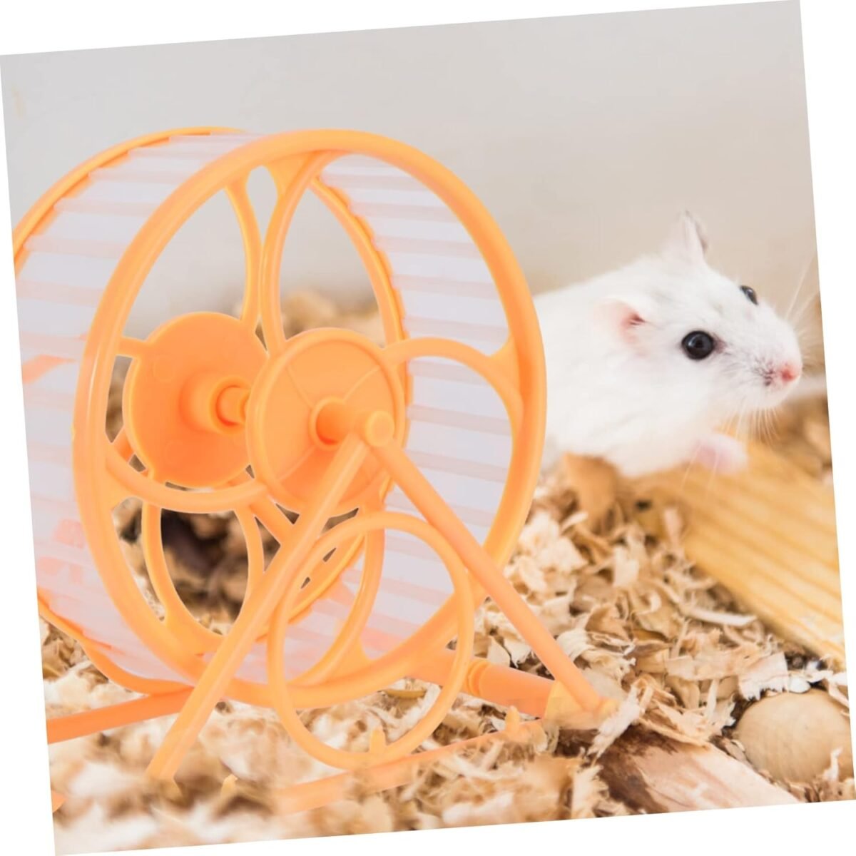 Pet Silent Exercise Wheel for Hamsters Small Pets Quiet Running for Cage for Exercise Entertainment for Decompression Health - Image 8