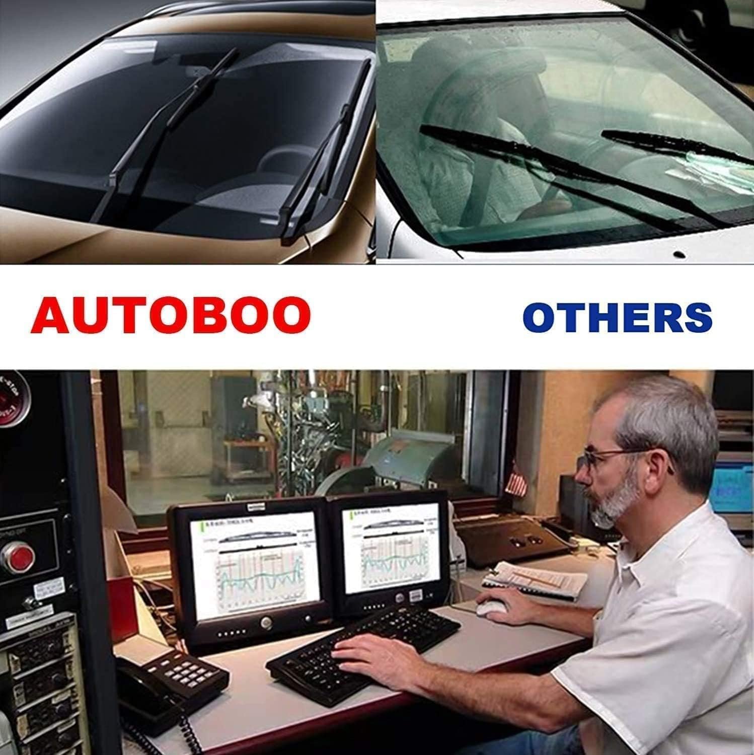 3 Wipers Replacement for Kia Sportage 2017-2022 Hyundai Santa Fe 2019-2023 Kia Sorento 2016-2020 Windshield Wiper Blades with Rear 26"+16"+11inch - Image 5