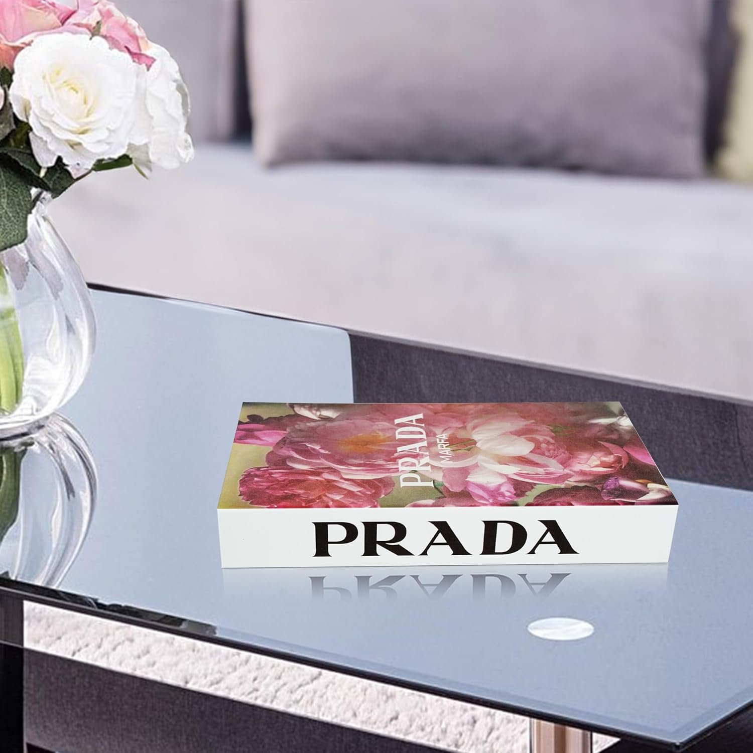 Coffee Table Decorative Books For Home Decor, Fake Books For Decoration, Aesthetic Bookshelf Decor for Living Room Office Bedroom, 3 Piece. - Image 3