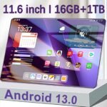 2025 New 5G Global Version Tablet 16GB RAM 1TB ROM 11.6 Inch tablet Android 13.0 Pad 10 CoreTablet PC Dual Wifi Dual SIM Card