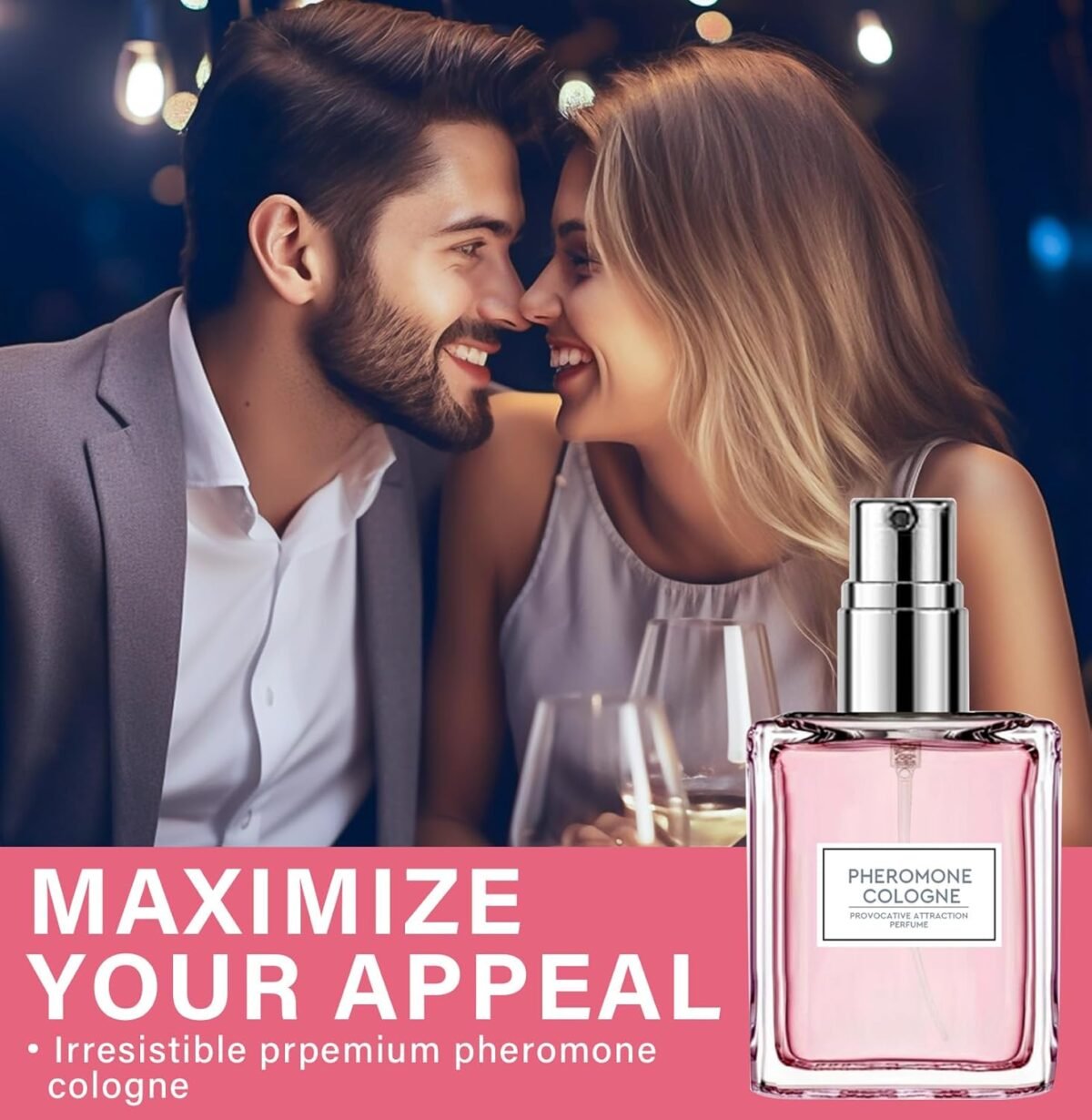 MOSKILA Pheromones Perfumes for Women, Venom Pheromone Perfume with Unique Scent to Attract Him, Lasting Fragrance for Long Time, Light Pink - Image 2
