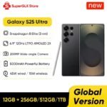 2025 New Samsung Galaxy S25 Ultra 5G Smartphone Snapdragon 8 Elite 6.9″120Hz Dynamic LTPO AMOLED 2X Display 200MP Quad AI Camera