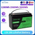 DATOUBOSS 100AH Lifepo4 Battery 12V 200AH 300Ah Lithium Iron Phosphate for Marine/RV/Golf Cart/Home Car Battery for Inverters