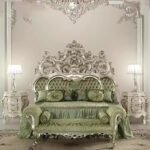 Master Modern Bed Large Princess Vintage Carved Girl Queen Bed Double Luxury Confortable European Cama De Casal Home Furniture