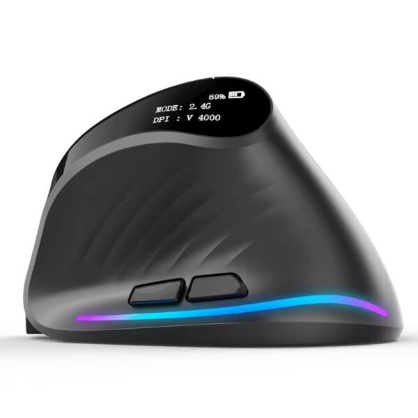 Lefon 2.4G Ergonomic Mouse USB Wireless Vertical Mouse Rechargeable Gaming Mice for PC Laptop MacOS Office F35C/F35B/F35 MODEL