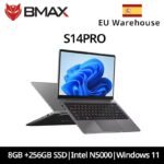 BMAX S14 Pro Intel N5000 8GB RAM 256GB SSD CPU 1920*1080 14 Inch Laptop Windows 11 Dual Notebook Wifi USB laptop PC
