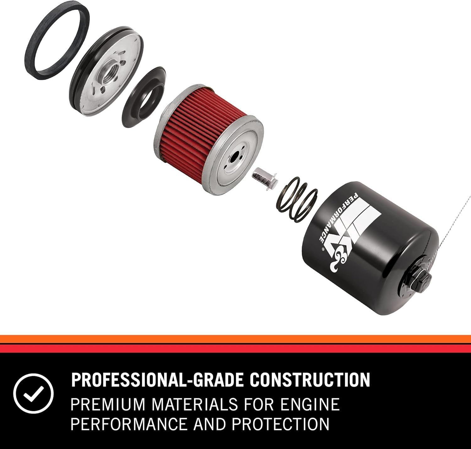 1746489496 kn motorcycle oil filter high performance premium designed to be used with synthetic or conventional oils wrench off nut fits select honda kawasaki triumph yamaha motorcycles kn 204 1.jpg