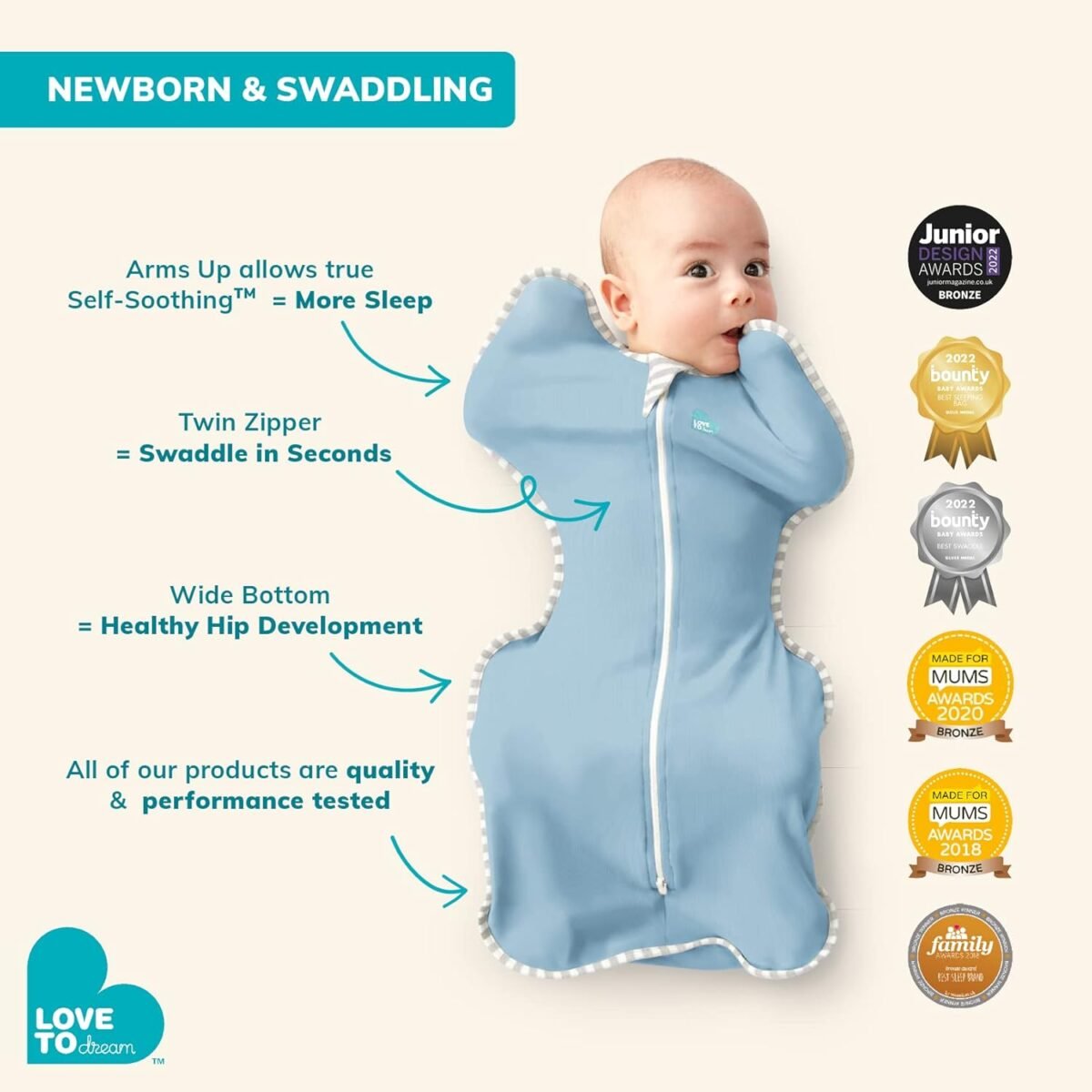 1746524645 love to dream swaddle up baby sleep sack self soothing swaddles for newborns improves sleep snug fit helps calm startle reflex new born essentials for baby 1.0 tog 13 19 lbs pink.jpg