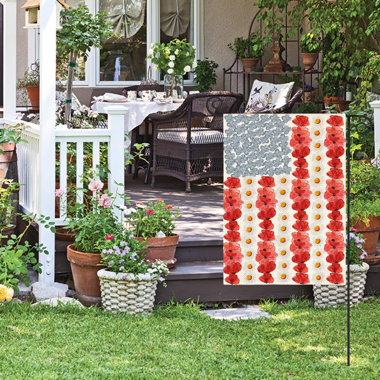 1746541135 avoin colorlife myosotis poppy memorial day garden flag 12x18 inch double sided outside patriotic american flag yard outdoor decoration.jpg