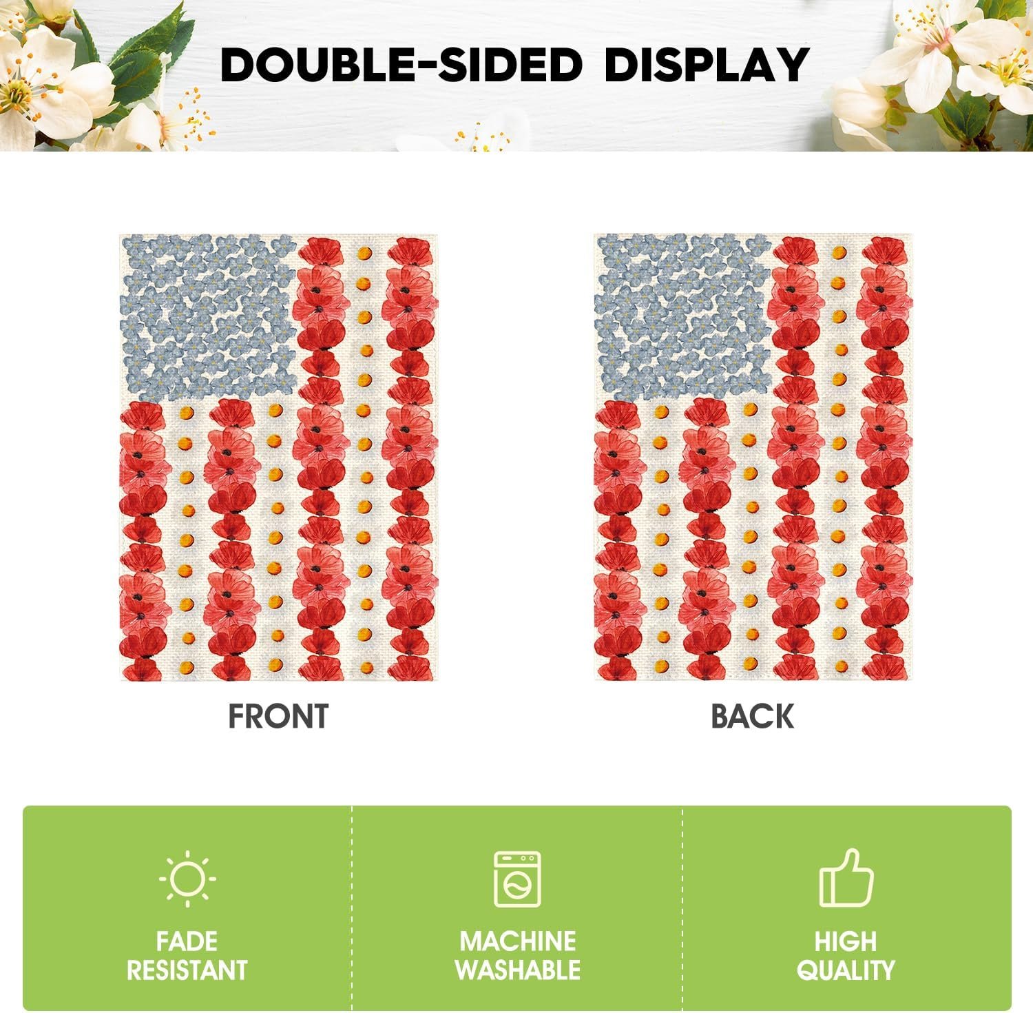 1746541138 avoin colorlife myosotis poppy memorial day garden flag 12x18 inch double sided outside patriotic american flag yard outdoor decoration.jpg