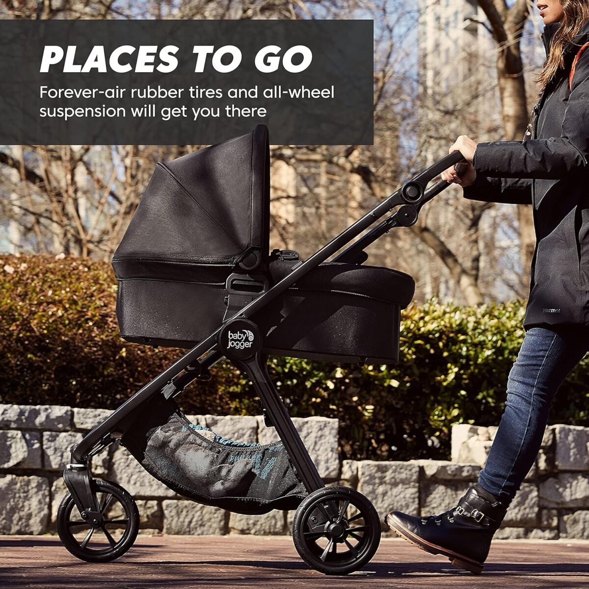 1746564777 baby jogger city mini gt2 all terrain stroller black complete with adjustable handlebar hand operated parking brake and car seat adapter.jpg
