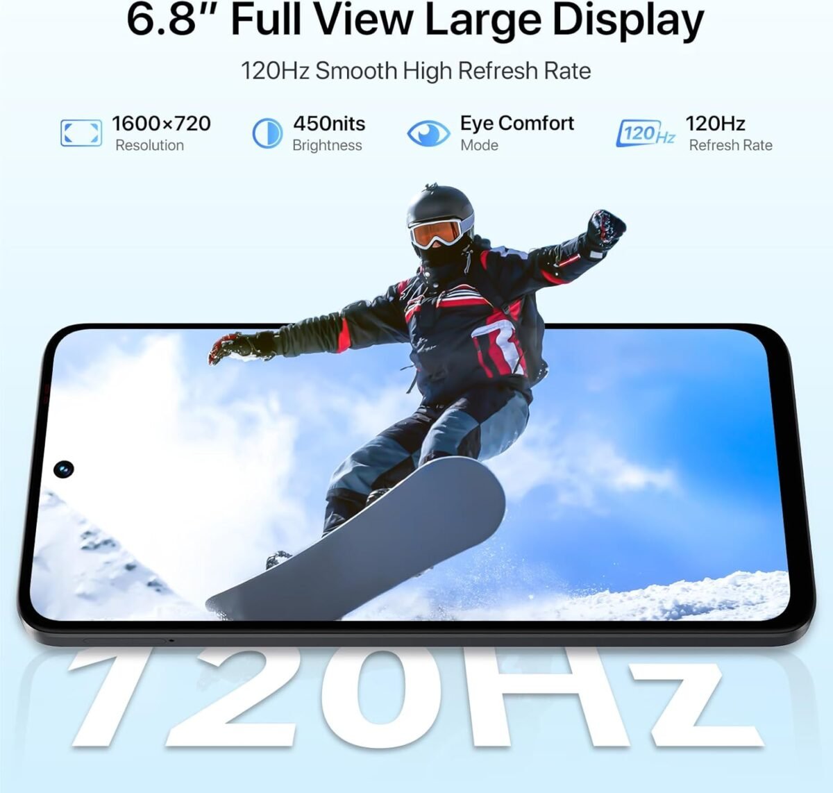 1746575102 umidigi note 100a cell phone 844256gb1tb tf 6.8 hd 120hz display phones android 14 unlocked smartphone 5000mah battery andriod phone ai face fingerprint unlock 4g dual sim gpsotg.jpg