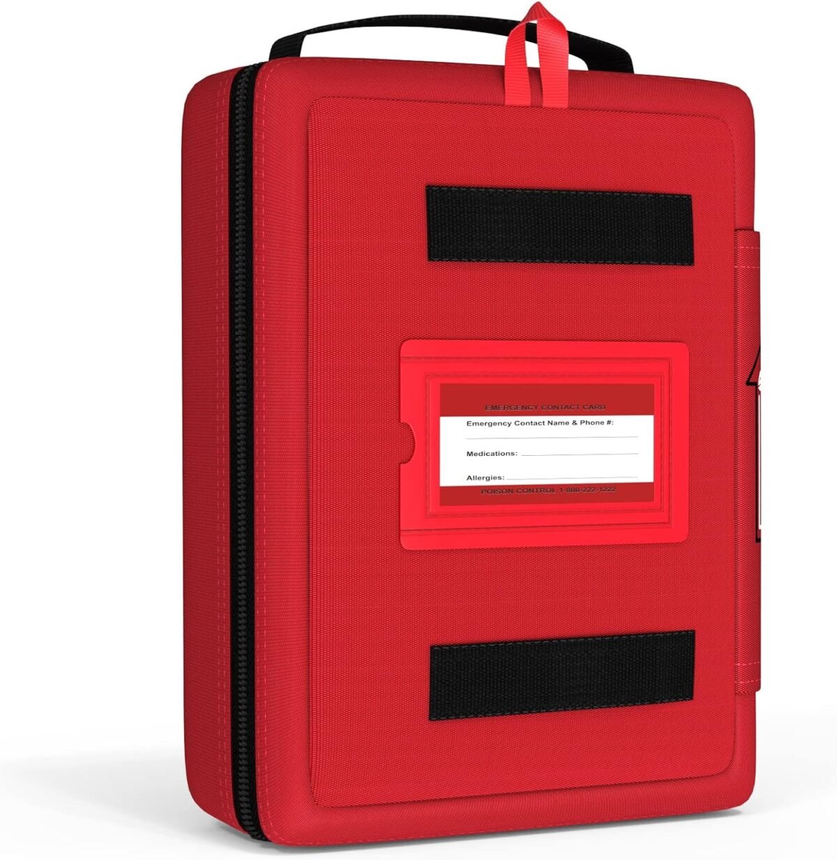 1746652249 portable first aid kit for kids with cpr shield ideal for home car school camping and as a travel first aid kit. latex free bandages – children first aid guide by the life safety pro.jpg