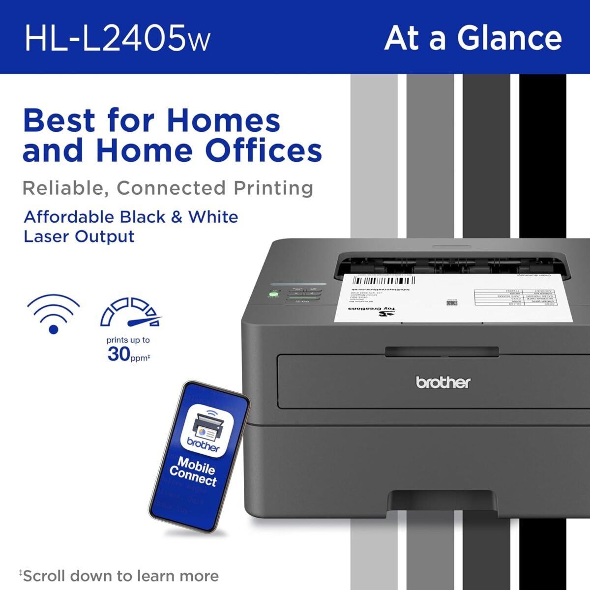 1746720426 brother hl l2405w wireless compact monochrome laser printer with mobile printing black white output includes refresh subscription trial1 amazon dash replenishment ready.jpg