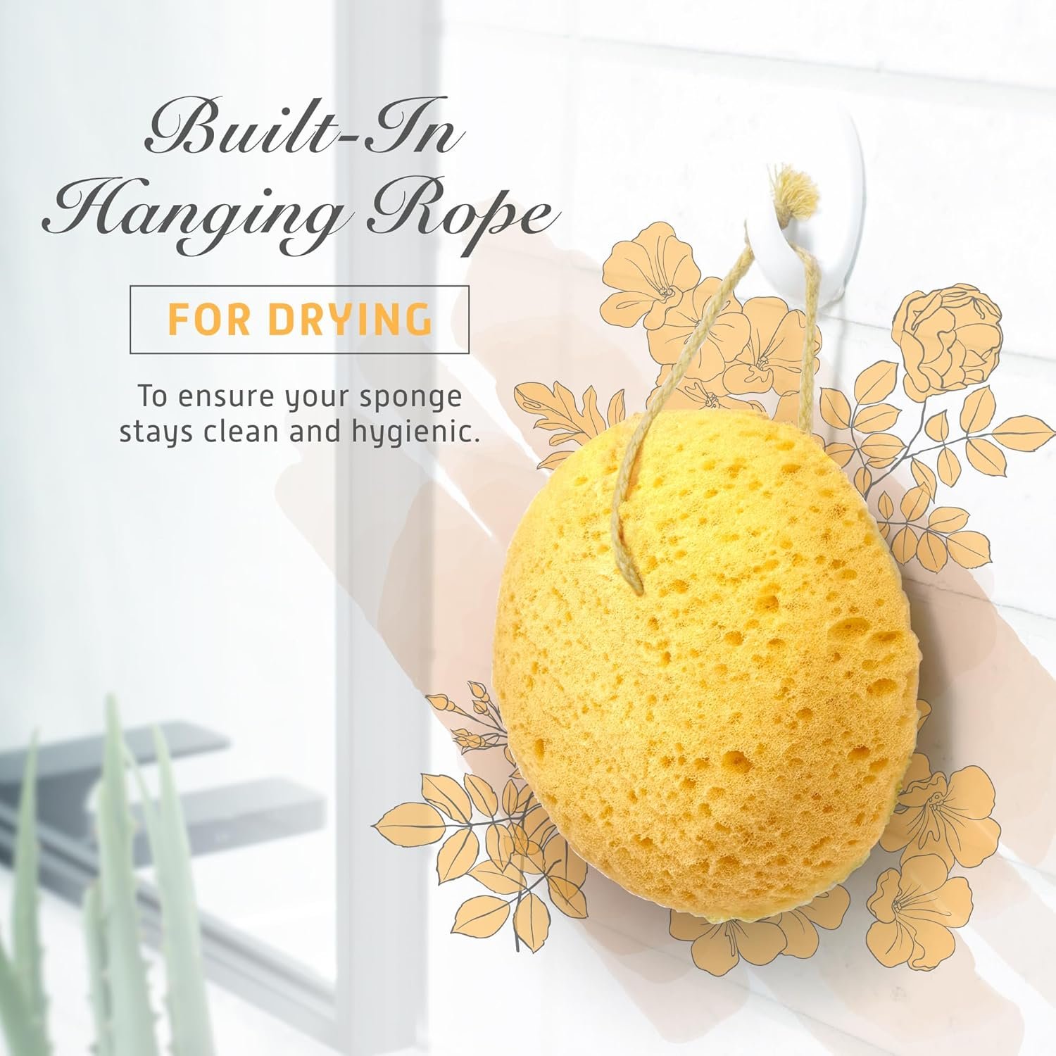 1746756711 spongentle deep cleansing body loofah sponge natural colors for bath and shower multiple textures for gentle and deep exfoliation generous and rich lather pack of 2.jpg