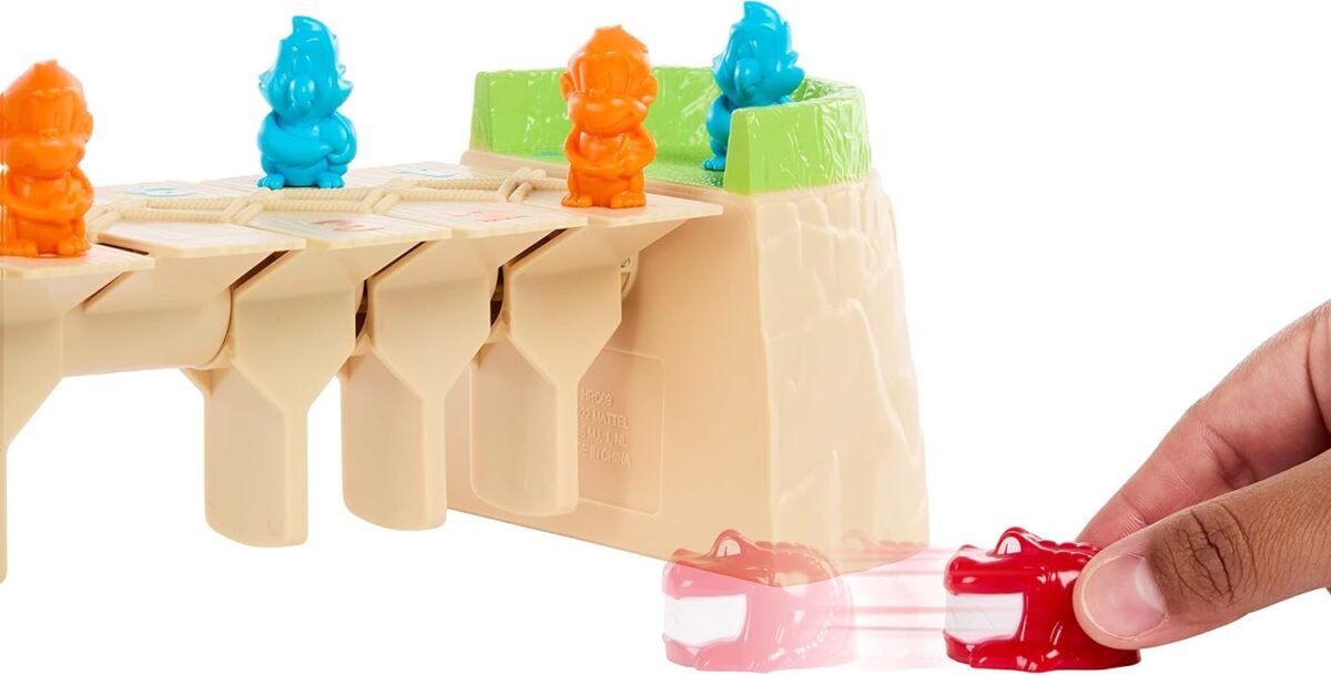 1746839915 mattel games greedy gator 2 player kids game for families parties get monkeys across the bridge first with rolling alligator.jpg