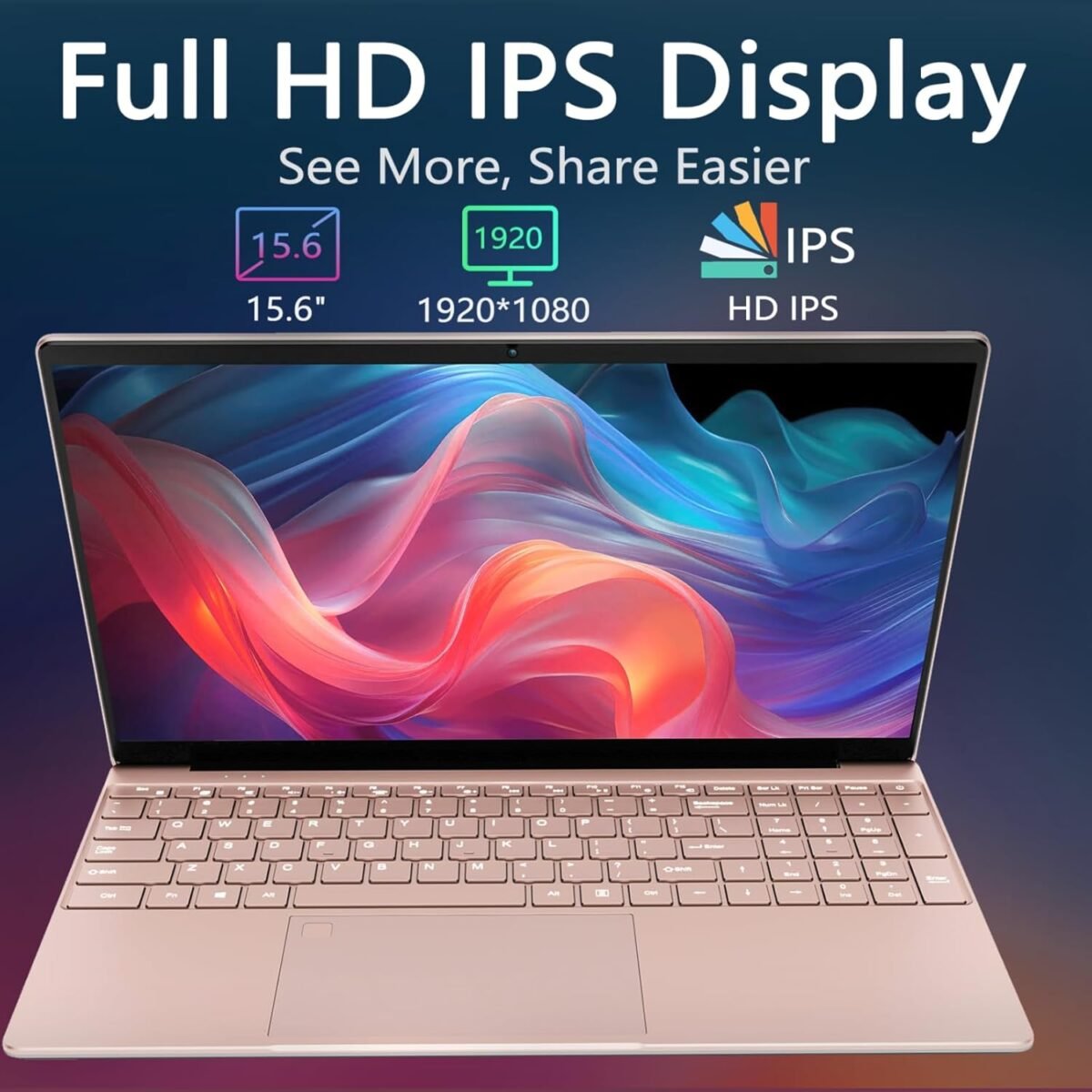 1746911456 15.6 laptop computer quad core n95 processorup to 3.4ghz 32gb ddr4 ram 1tb nvme ssd gaming laptop with backlight keyboard fingerprint reader 8000mah battery mini hdmi bt4.2usb3.0x2.jpg