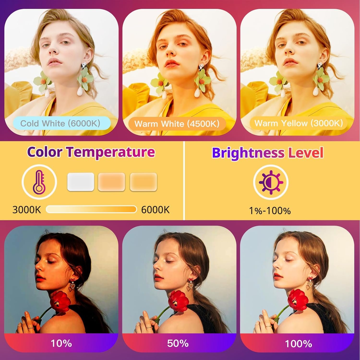 1746992505 torjim rgb photography video lighting studio lights with adjustable tripod stand 16 color lighting for video recordingyoutubetiktoklive streamingmake upvlogging.jpg