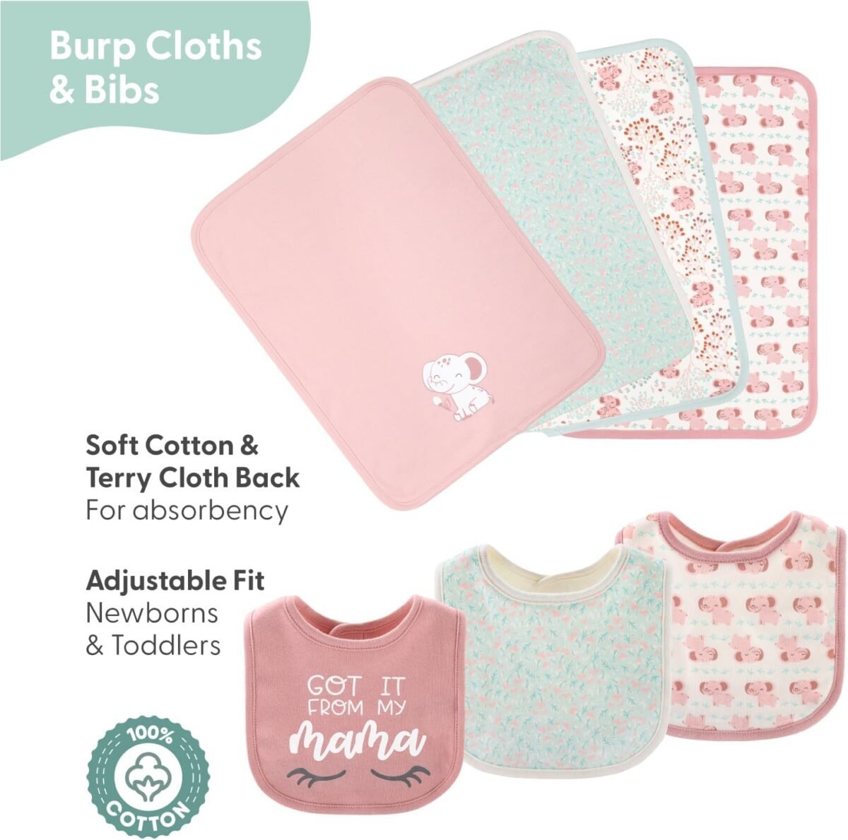 1747048727 the peanutshell baby layette gift set for girls 30 piece new born girl gift set baby clothes 0 9 months floral elephant.jpg