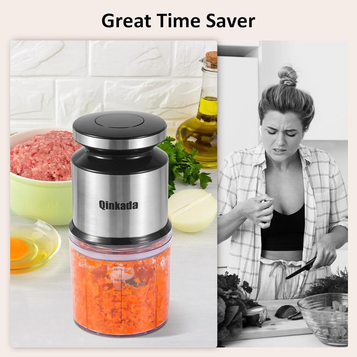 1747180361 mini food processor 2.5 cup 600 ml baby food maker 400 w power electric grinder chopper for fruit vegetable meat baby food puree blender sliver.jpg