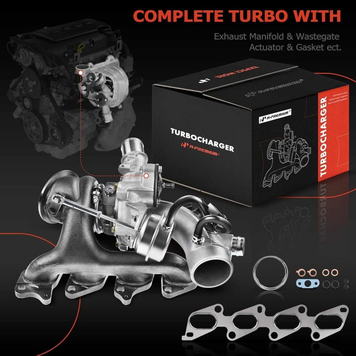 1747213504 a premium complete turbo turbocharger with gasket kit compatible with chevy chevrolet cruze 2011 2015 sonic 2012 2020 trax 2013 2021 buick encore 2013 2021 1.4l replace 55565353.jpg