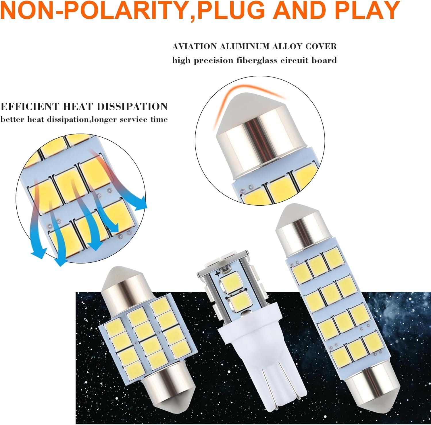 1747220063 24 pieces dome light led car interior bulb kit set 194 t10 de3175 578 31mm 42mm bulbs interior replacement lights for car map license plate door side marker cornering trunk light white.jpg