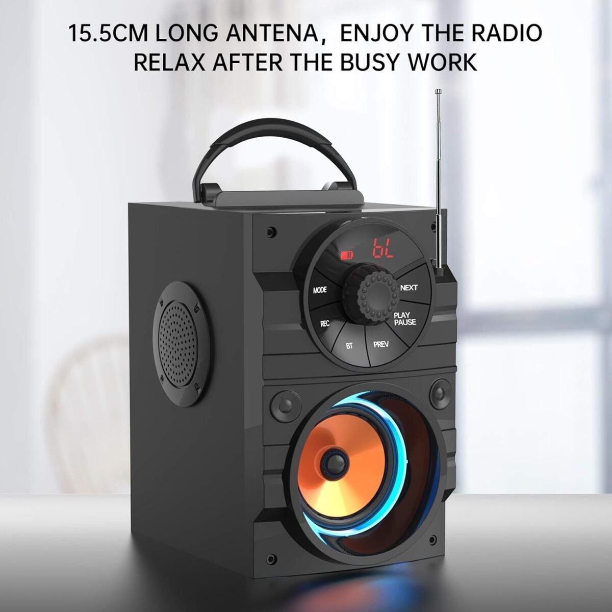 1747255538 portable big bluetooth speakers with light wireless with subwoofer fm radio led lights eq booming bass bluetooth 4.2 stereo loud outdoorindoor retro for home camping travel.jpg