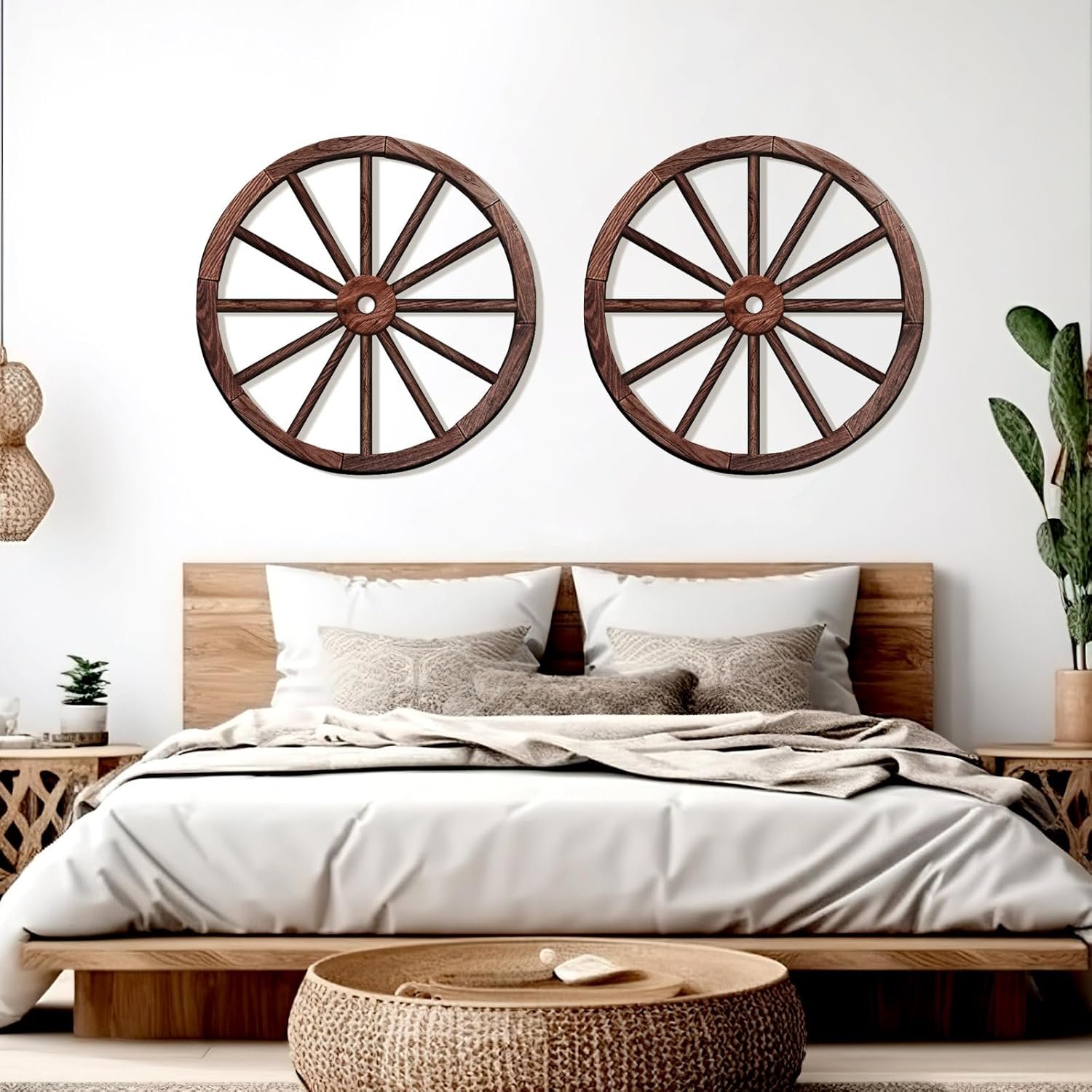 1747258139 oyefly 2 pcs wagon wheel decordecorative vintage wood garden wagon wheelvintage rustic wagon wheel brown 12 inch.jpg