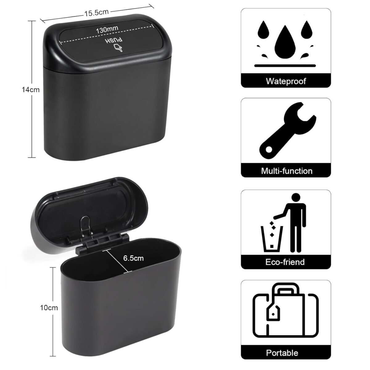1747287183 2 packs mini car trash can bin with lid and 150pcs trash bagscar trash can bincar garbage trash can storage for front back seat accessories 2….jpg