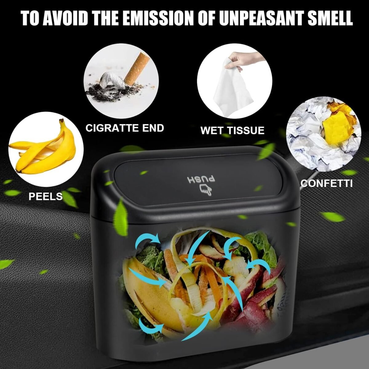 1747287186 2 packs mini car trash can bin with lid and 150pcs trash bagscar trash can bincar garbage trash can storage for front back seat accessories 2….jpg