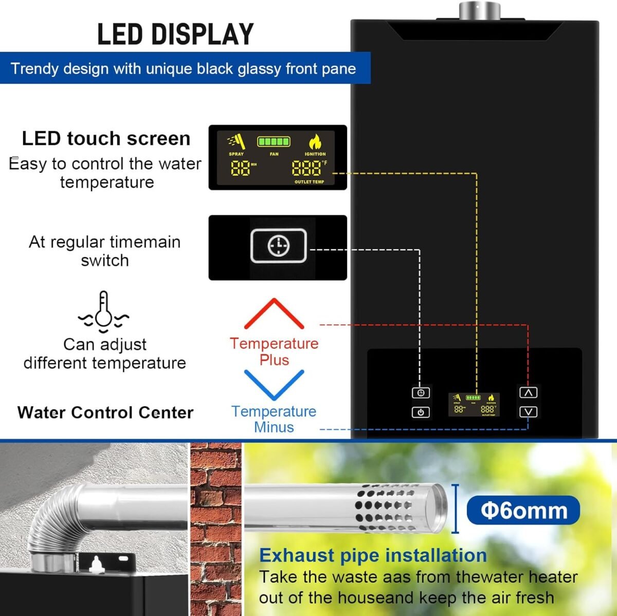 1747288834 tankless water heater natural gas4.74gpm 18l indoorinstant hot gas water heaterconstant natural water heater with fahrenheit digital displaymulti protection black.jpg