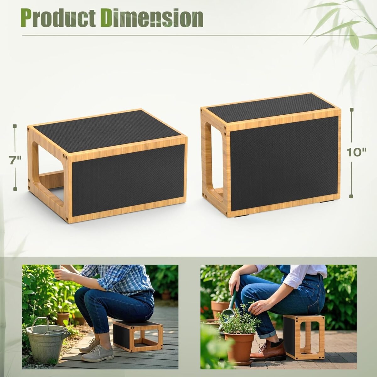1747296867 wooden step stool for adults heavy duty 7 wooden beside stepstool one step stool with safety non slip surface stable toddler stool for bathroom sink high beds bedroom 1 pcs.jpg
