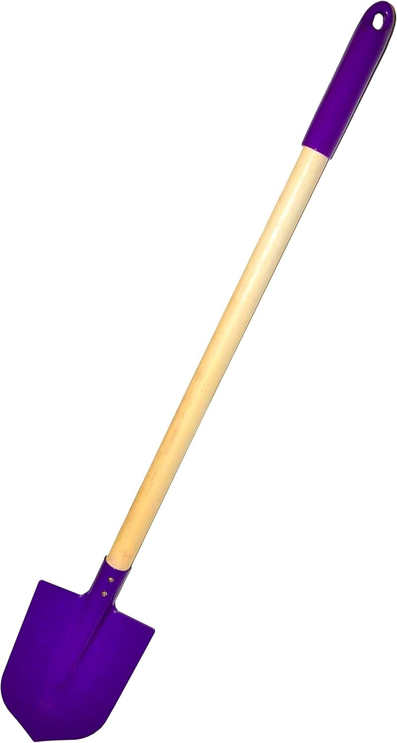 1747314372 justforkids kids garden tool set toy rake spade hoe and leaf rake reduced size made of sturdy steel heads and real wood handle 4 piece multicolored 5yr.jpg