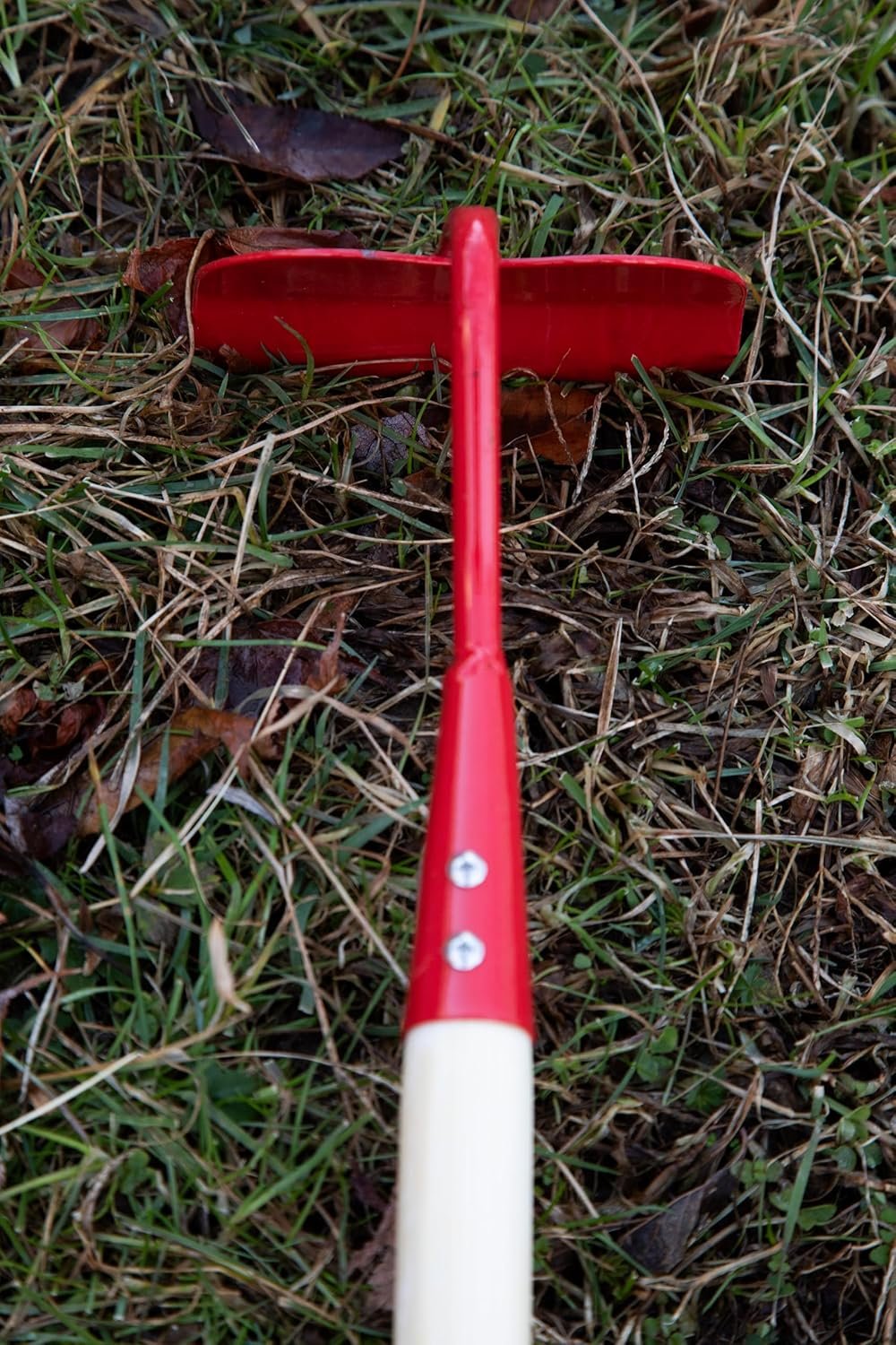 1747314375 justforkids kids garden tool set toy rake spade hoe and leaf rake reduced size made of sturdy steel heads and real wood handle 4 piece multicolored 5yr.jpg