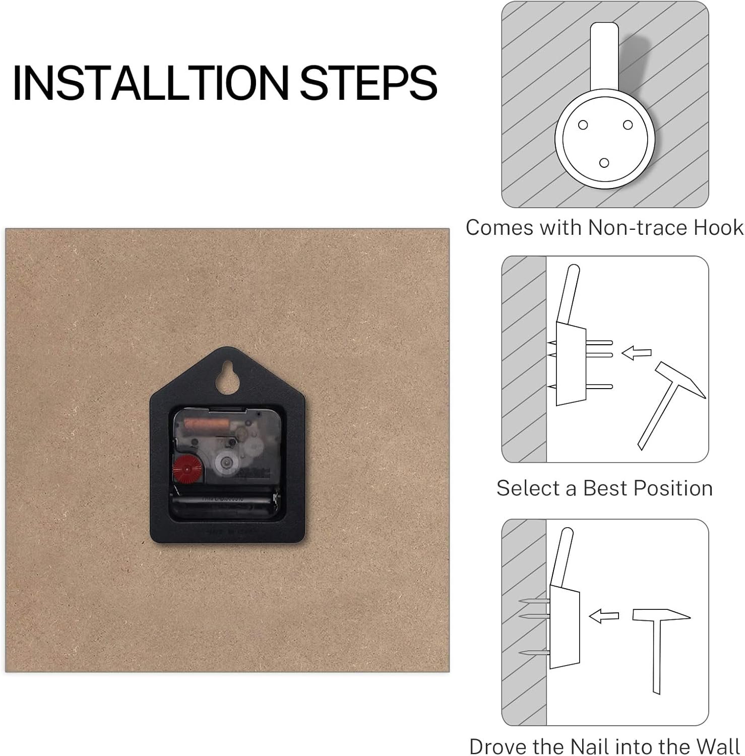 1747349084 britimes square wall clock silent non ticking battery operated clock 12 inch watercolor abstract painting marble home decor for living room kitchen bedroom and office.jpg