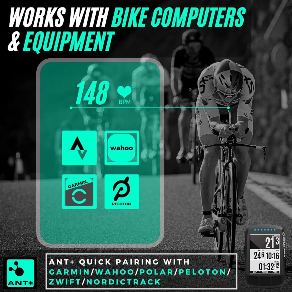 1747353327 powr labs bluetooth and ant heart rate monitor chest strap compatible with polar garmin peloton wahoo.jpg