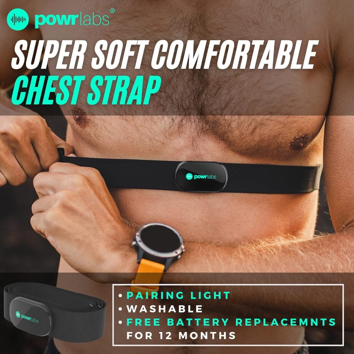 1747353328 powr labs bluetooth and ant heart rate monitor chest strap compatible with polar garmin peloton wahoo.jpg