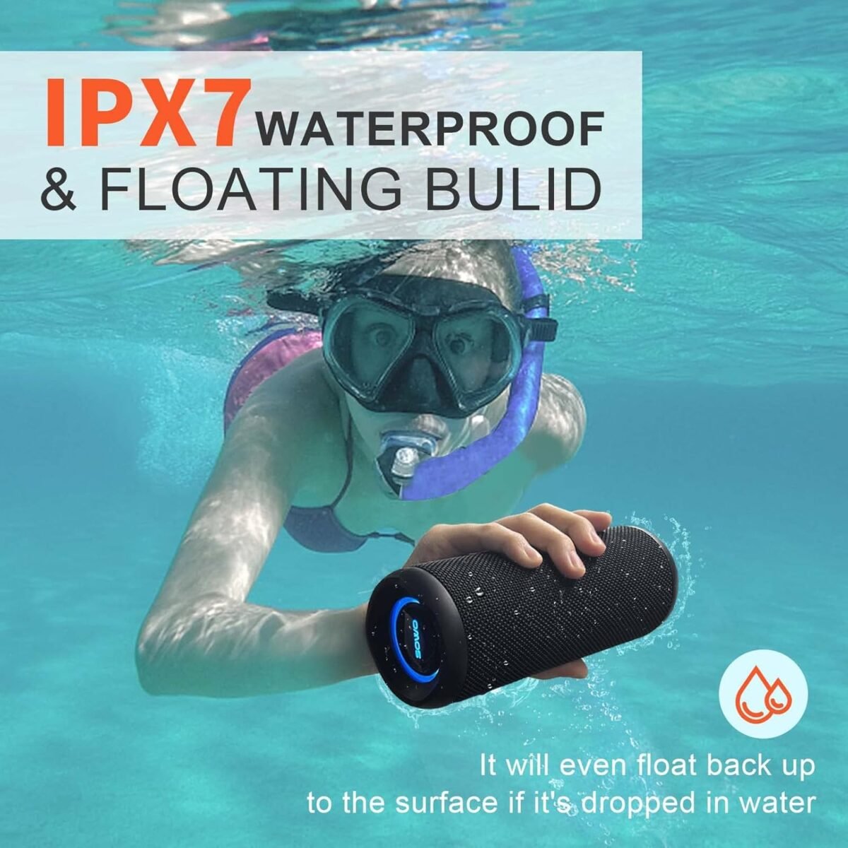 1747353472 wireless portable speakeripx7 waterproof bluetooth speaker 25w loud stereo sound bassboom technology tws pairing built in mic 16h playtime with lights for home outdoor black.jpg