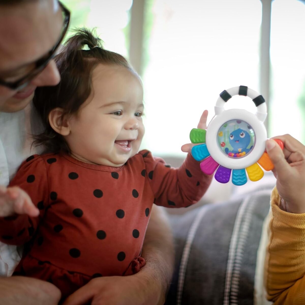 1747366325 baby einstein outstanding opus the octopus sensory rattle teether multi use toy bpa free chillable 3 months up multicolored.jpg
