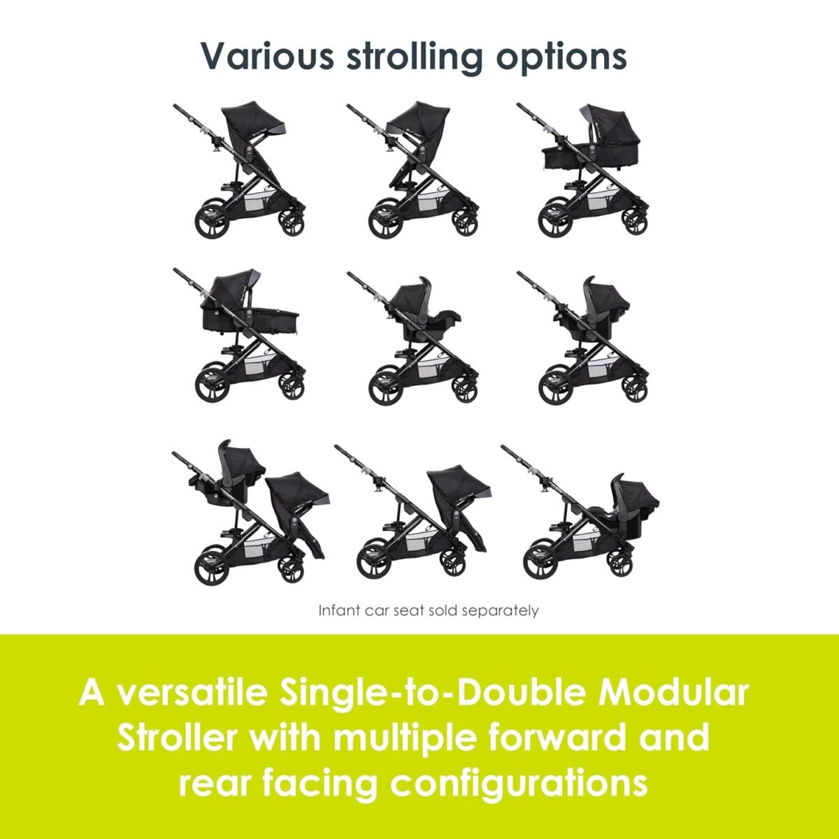 1747396276 baby trend morph single to double modular stroller dash black.jpg