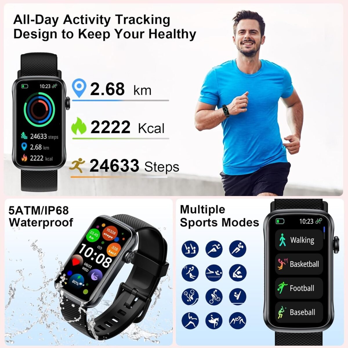 1747403252 smart watch smartwatch for men women with 24 sport modes ip68 waterproof fitness tracker with 247 heart ratesleepspo2 monitor step tracker pedometer activity tracker for android ios.jpg
