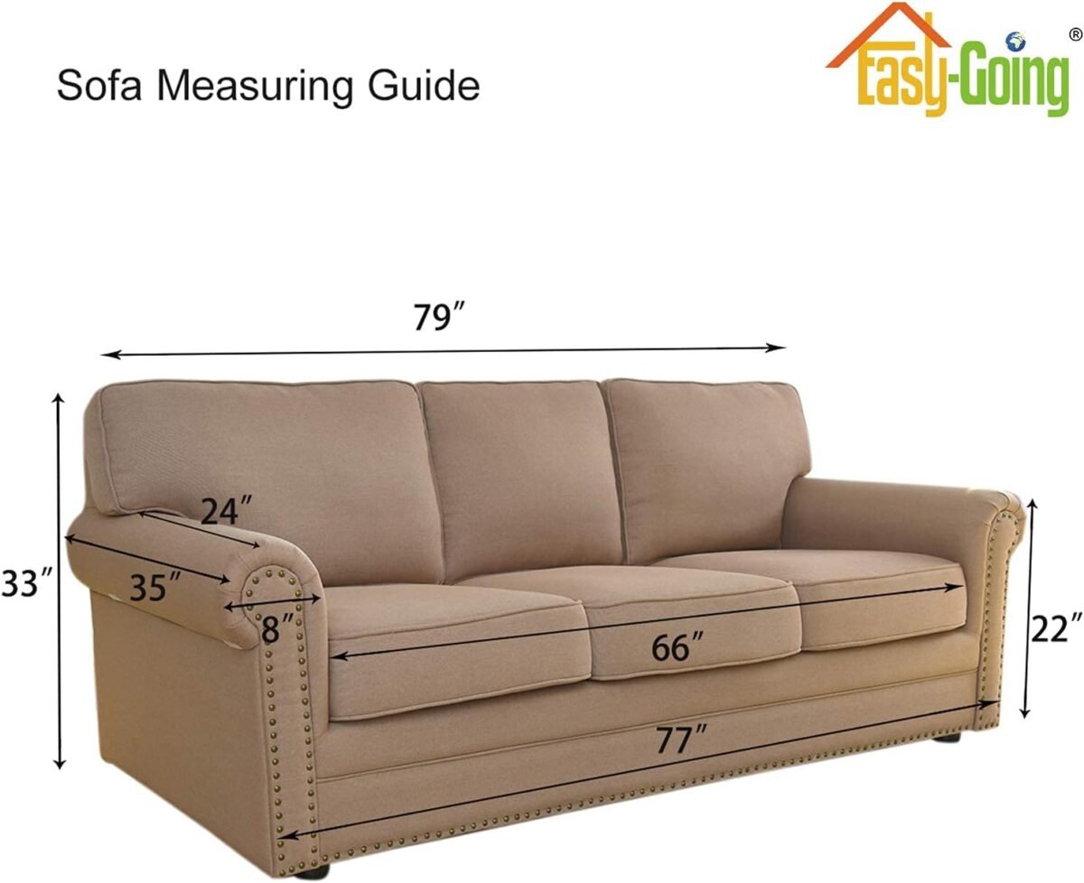 1747430014 easy going stretch sofa slipcover 1 piece sofa cover furniture protector couch soft with elastic bottom for kids polyester spandex jacquard fabric small checks sofa dark gray.jpg