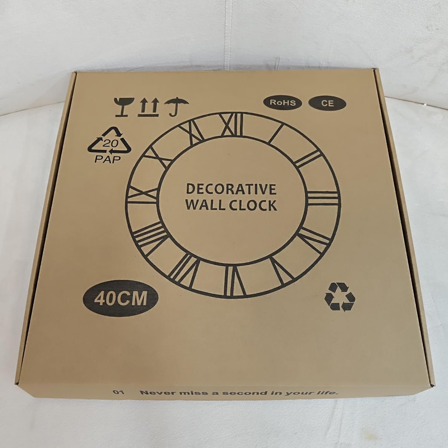 1747439083 large wall clock 40cm 16 inches silent non ticking metal wall clock black vintage modern style battery operated ideal for living room bedroom office farmhouse decor.jpg