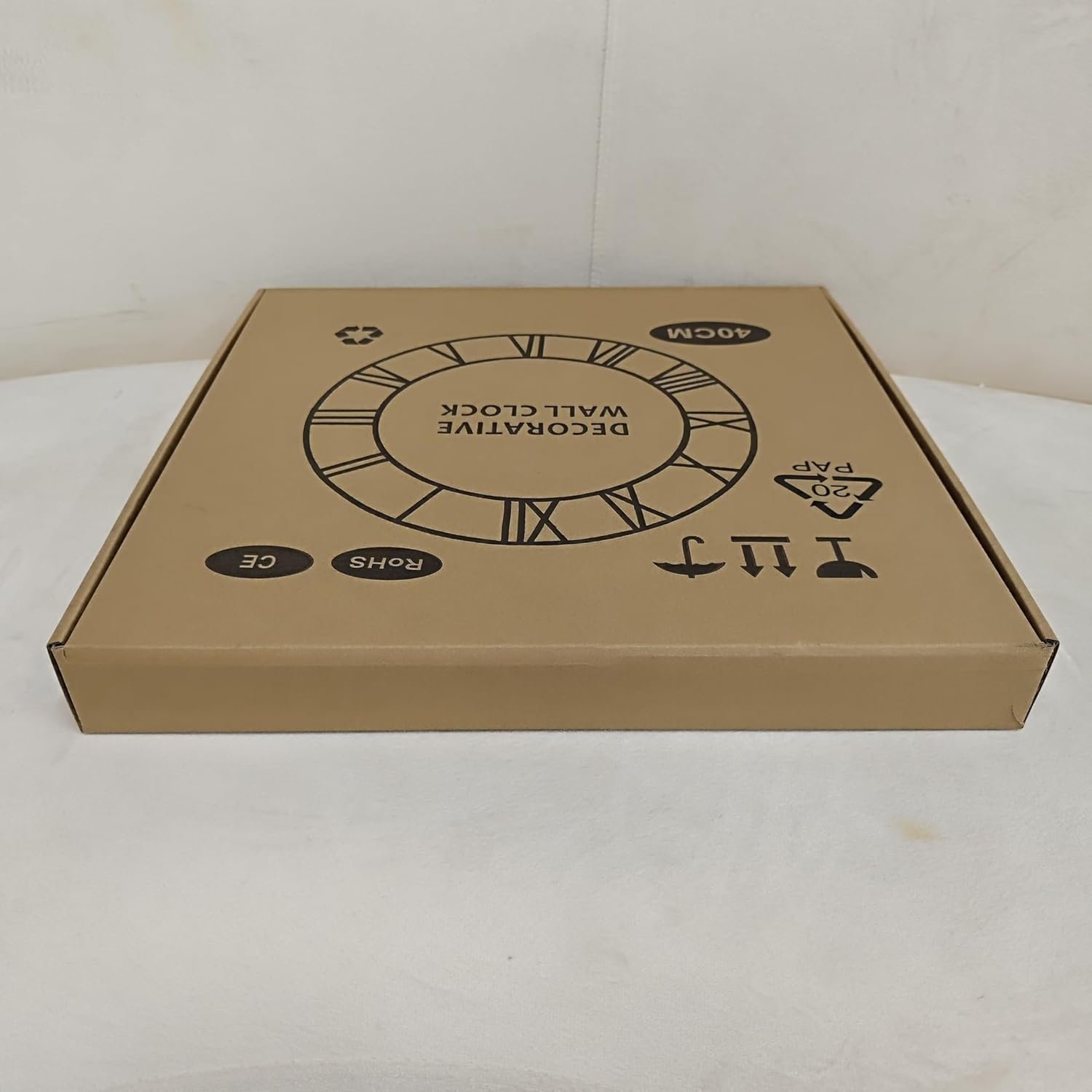 1747439086 large wall clock 40cm 16 inches silent non ticking metal wall clock black vintage modern style battery operated ideal for living room bedroom office farmhouse decor.jpg