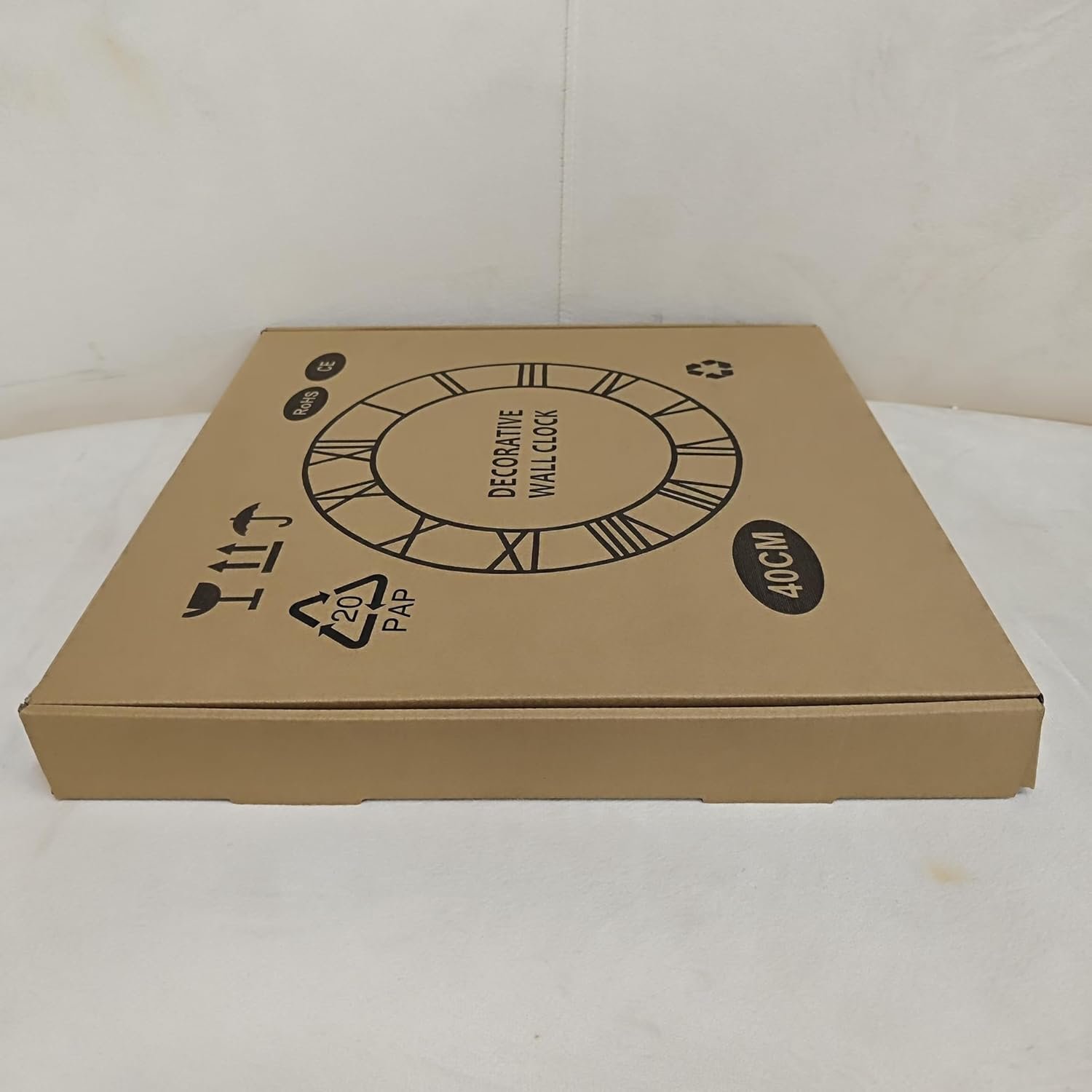 1747439087 large wall clock 40cm 16 inches silent non ticking metal wall clock black vintage modern style battery operated ideal for living room bedroom office farmhouse decor.jpg