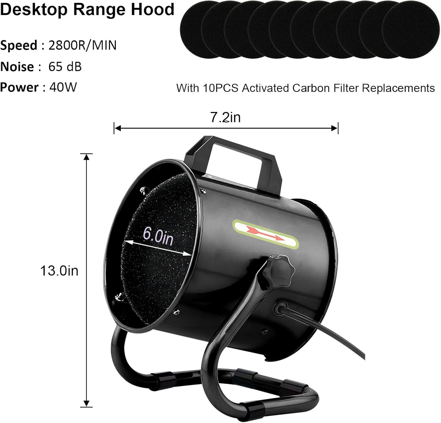 1747452077 portable range hoodstrong wind kitchen exhaust fandesktop range hoods with 9 activated carbon filter replacementsportable range hood for cooking and indoor bbqhot potand rv.jpg