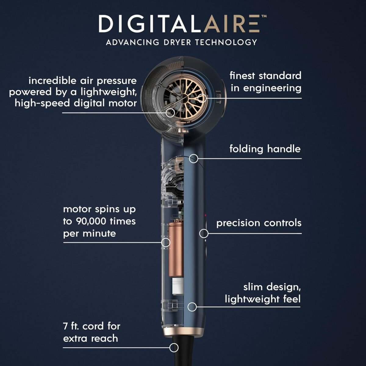 1747452146 infinitipro by conair digitalaire 2.0 hair dryer frizz eliminating hair dryer with diffuser hair blow dryer with up to 5x more speed for higher air pressure drying power.jpg
