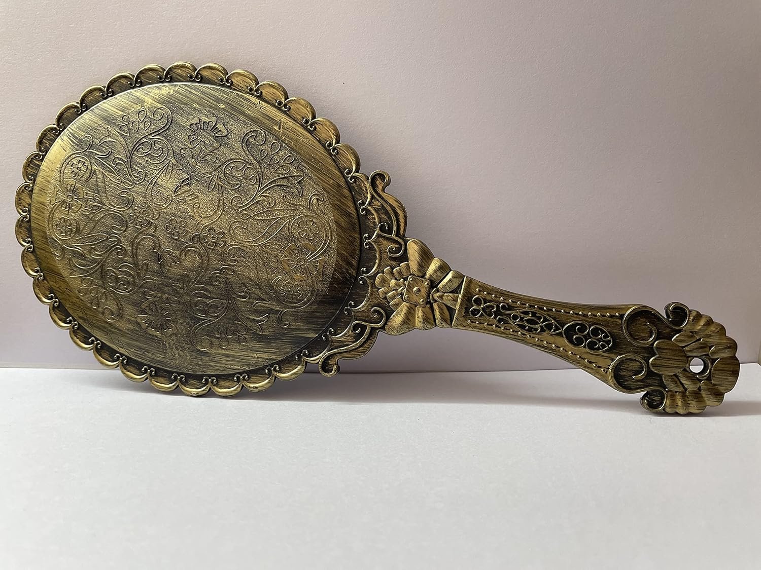 1747478444 xpxkj hand mirror vintage handheld mirror with handle vanity makeup mirror travel mirrors rust gold oval.jpg